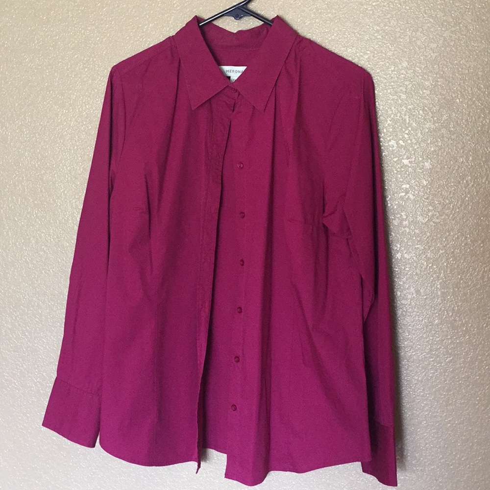 Maroon Blouse